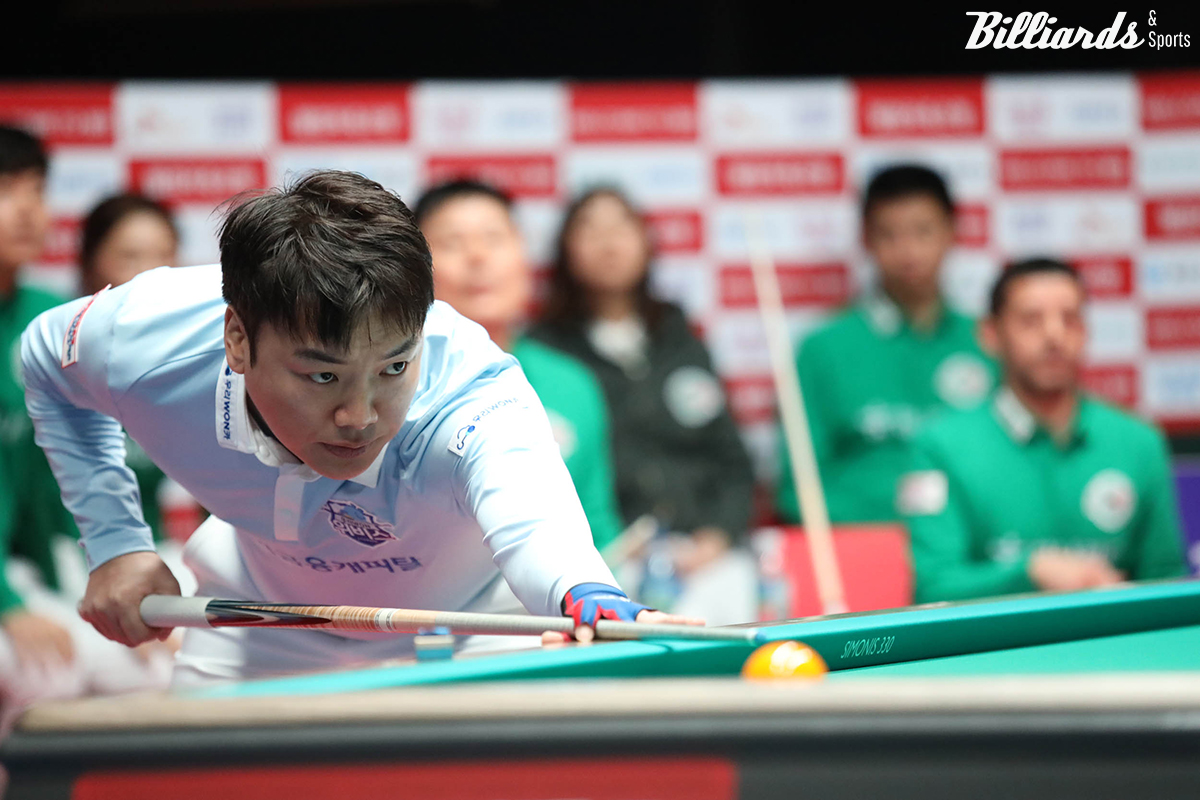 강민구는 세트스코어 1-1에서 3세트 남자단식전을 승리하며 이날 두 세트를 따내 승리의 수훈갑이 됐다.