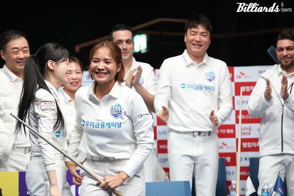 스롱은 2세트 여자복식과 6세트 단식전을 따내 2승을 거두며 2차전 승리의 수훈갑이 됐다.