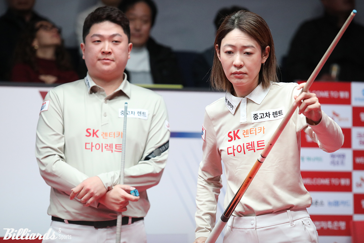 조건휘-히다는 이번 시즌 정규리그에서 1라운드와 5라운드에 5연승을 거두며 SK렌터카의 두 차례 우승을 견인했고, 이날 파이널 1차전에서도 세트스코어 1-2에서 승리해 역전의 발판을 마련했다. 