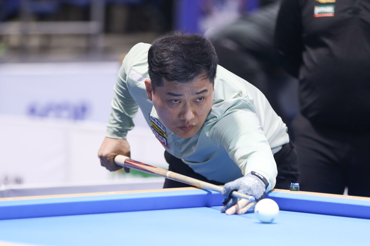 본선에 진출한 한국의 차명종(인천체육회).