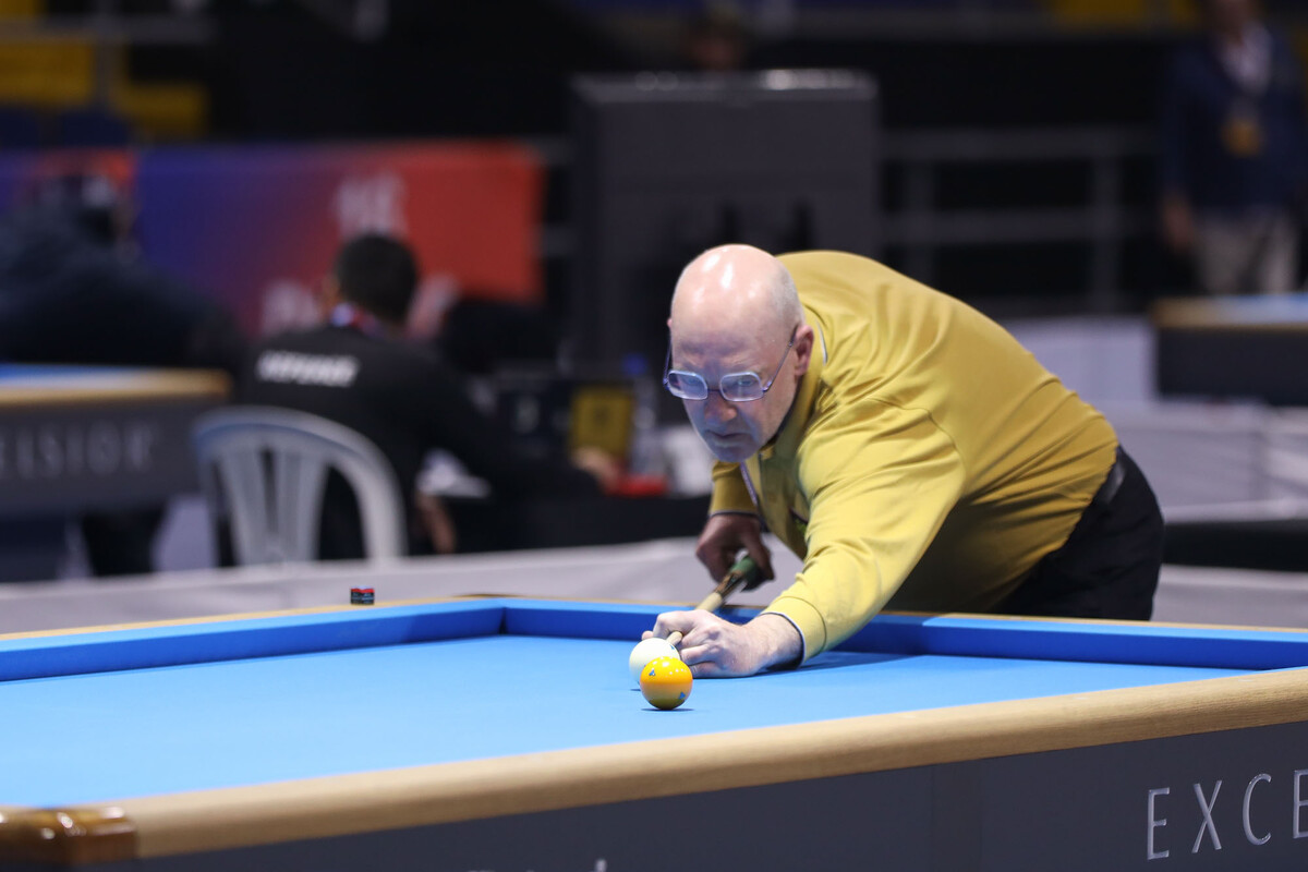 조명우에게 최종전에서 역전승을 거두며 B조 1위로 16강에 진출한 롤랑 포르톰(벨기에).