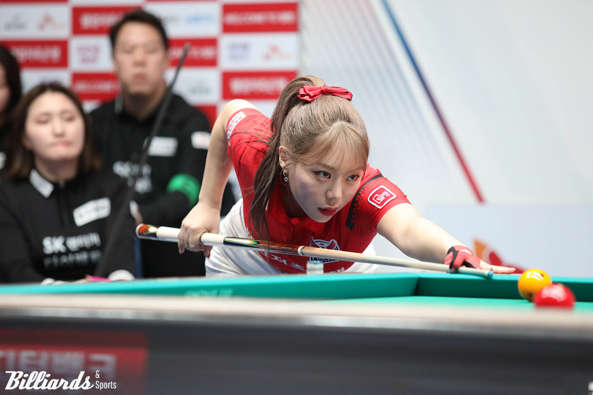 김예은은 김가영과 'SK렌터카 챔피언십'에서 승리를 주고받으며 프로 첫 우승타이틀을 획득한 바 있다. 