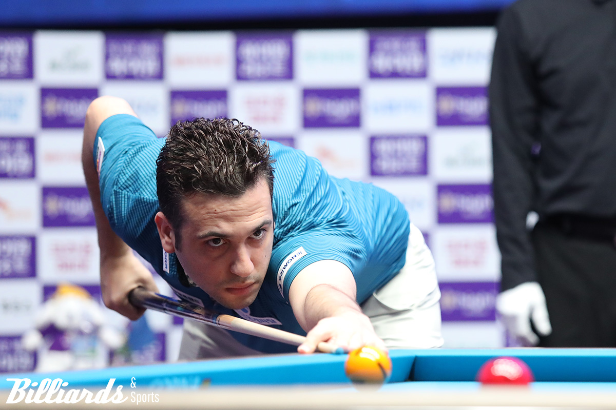 월드 챔피언십 초대 우승을 차지한 다비드 사파타. 사파타는 이후 2번의 결승전에 더 오르며 역대 4번의 월드 챔피언십에서 3번 결승에 진출했다.