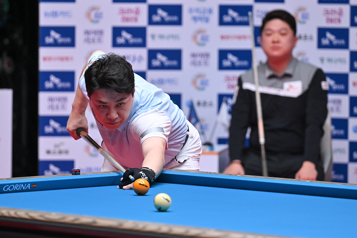 월드챔피언십에 4번 시드를 받은 김종원은 E조 1번 시드인 조건휘(SK렌터카)를 꺾는 이변을 연출하며 1승을 거뒀다.