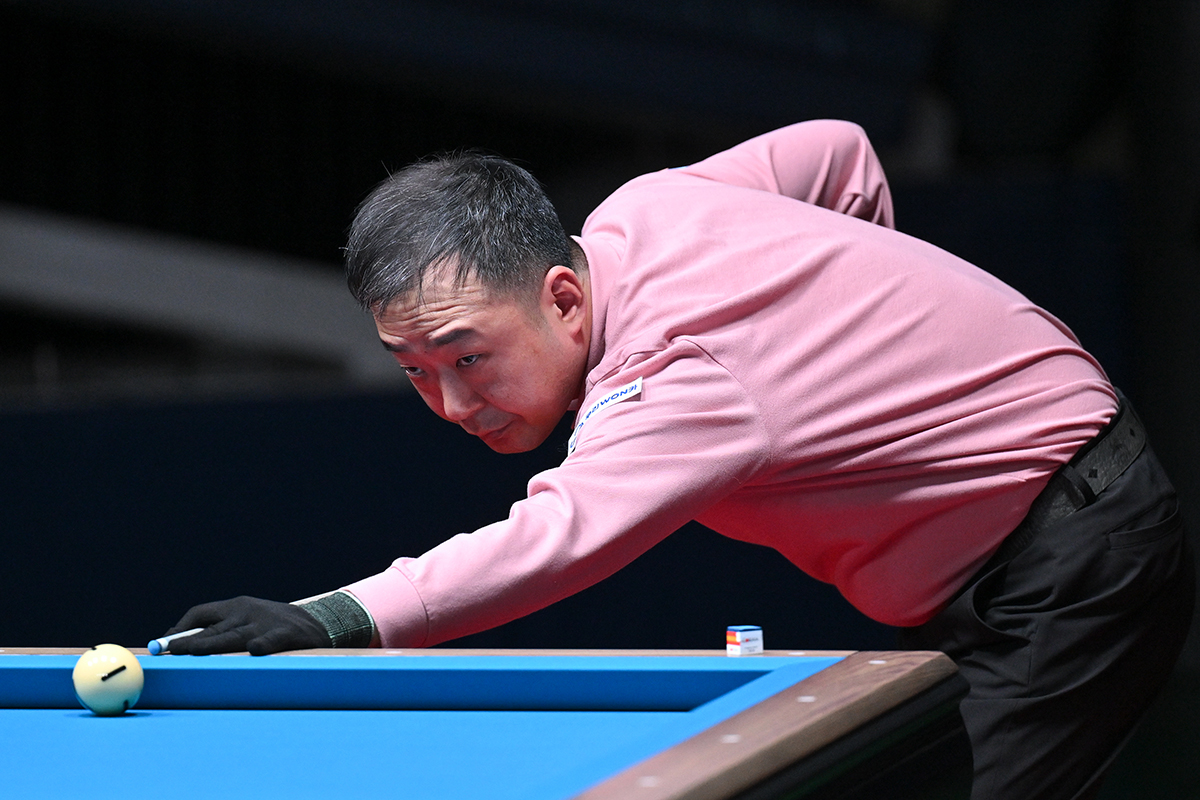 엄상필(우리금융캐피탈)은 첫날 경기에서 박승희2를 3-1로 꺾고 순조롭게 월드챔피언십을 출발했다.