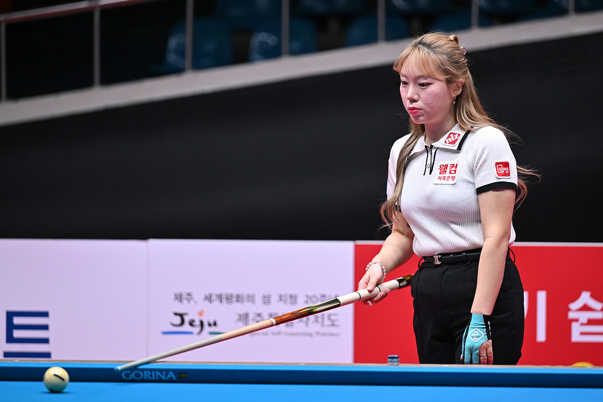 강지은(SK렌터카)에 이어 김진아에게 패하며 2패를 기록한 김예은(웰컴저축은행)
