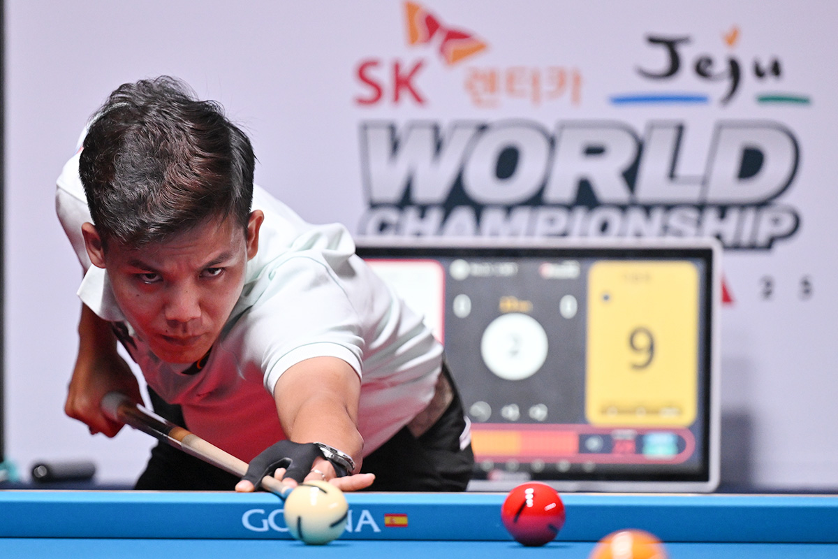 김영원과 마지막까지 팽팽한 접전을 벌인 응우옌프엉린(베트남)