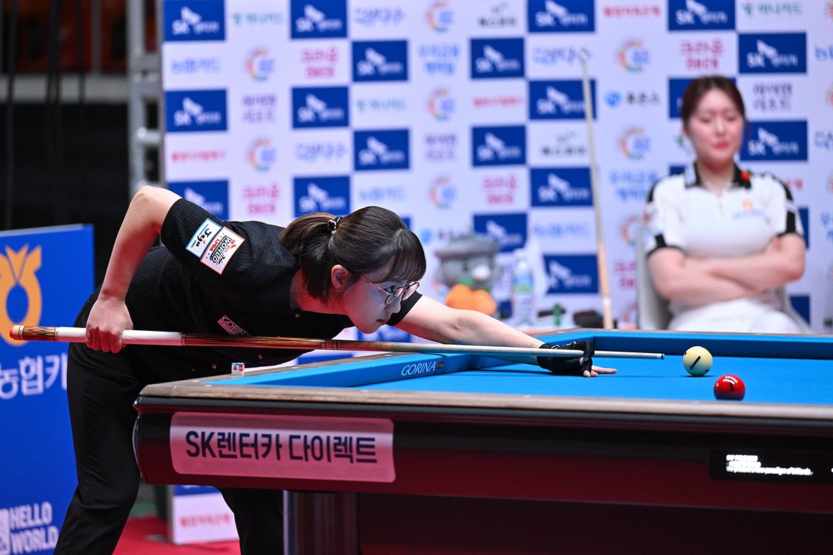 장혜리는 16강전에서 1년 만에 김가영과 대결해 두 세트를 세트포인트까지 도달했다가 모두 10:11로 패하면서 16강에서 탈락했다.