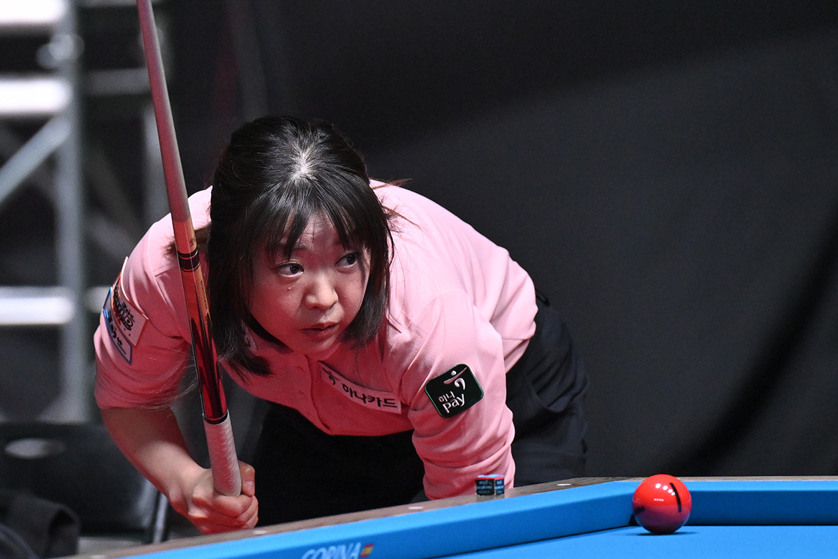 16강에서 탈락한 사카이 아야코(하나카드)