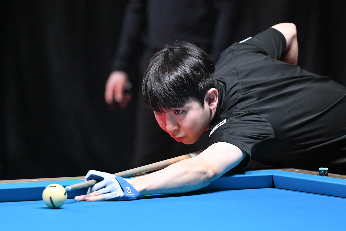 모리 유스케(에스와이)는 조별리그 마지막 경기에서 조건휘(SK렌터카)를 3-2로 꺾었고, 16강에서는 최성원(휴온스)에게 3-1로 승리해 첫 월드챔피언십 8강에 입성했다.