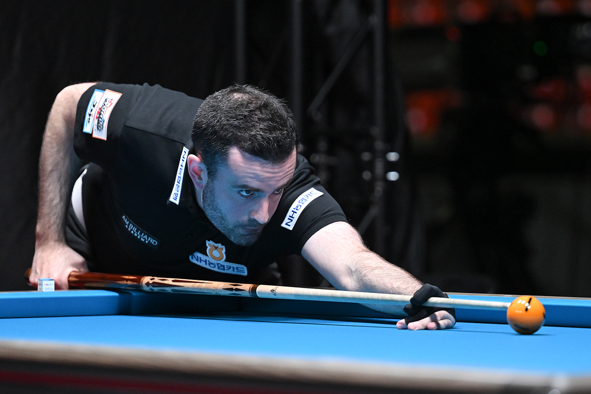 안토니오 몬테스(NH농협카드)가 8강에서 사이그너와 준결승 진출을 다툰다.