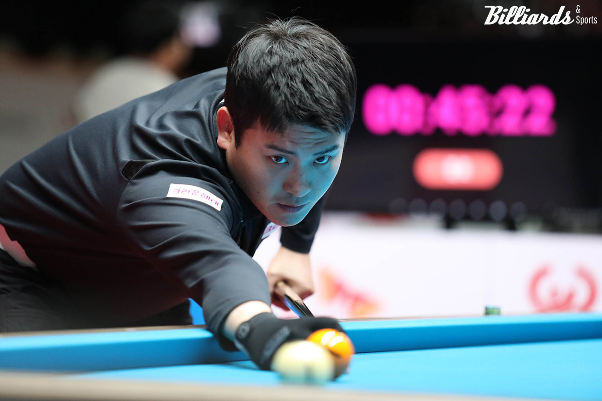 아쉽게 준결승 진출에 실패한 오태준(크라운해태).