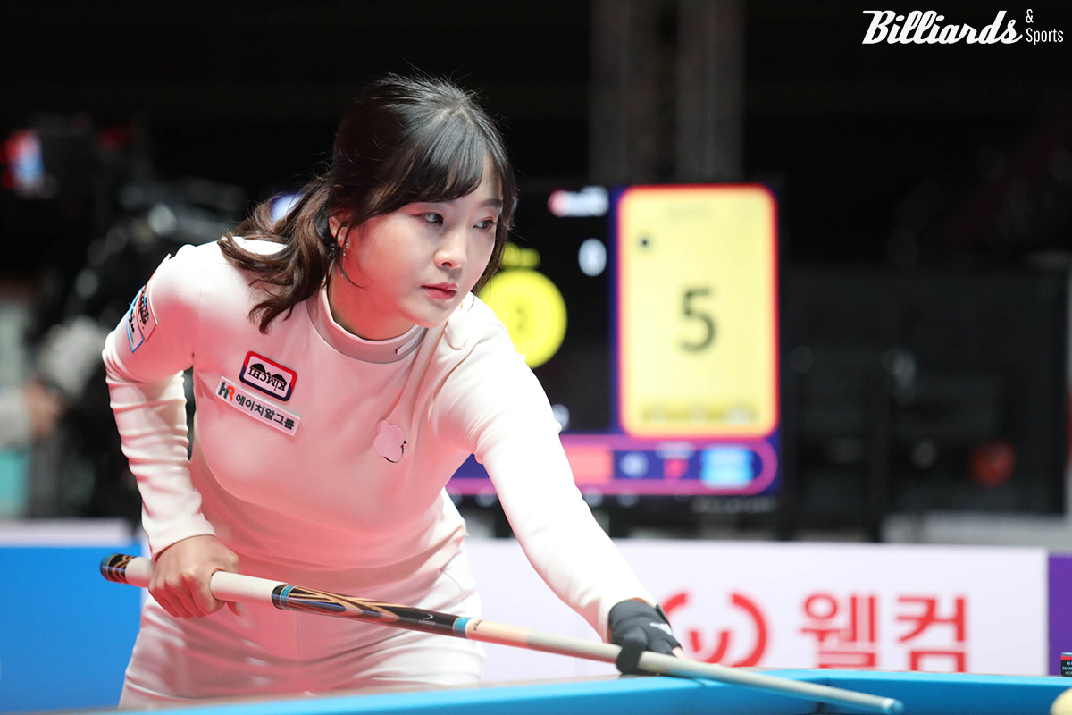 월드챔피언십 첫 준결승에 진출한 김상아.