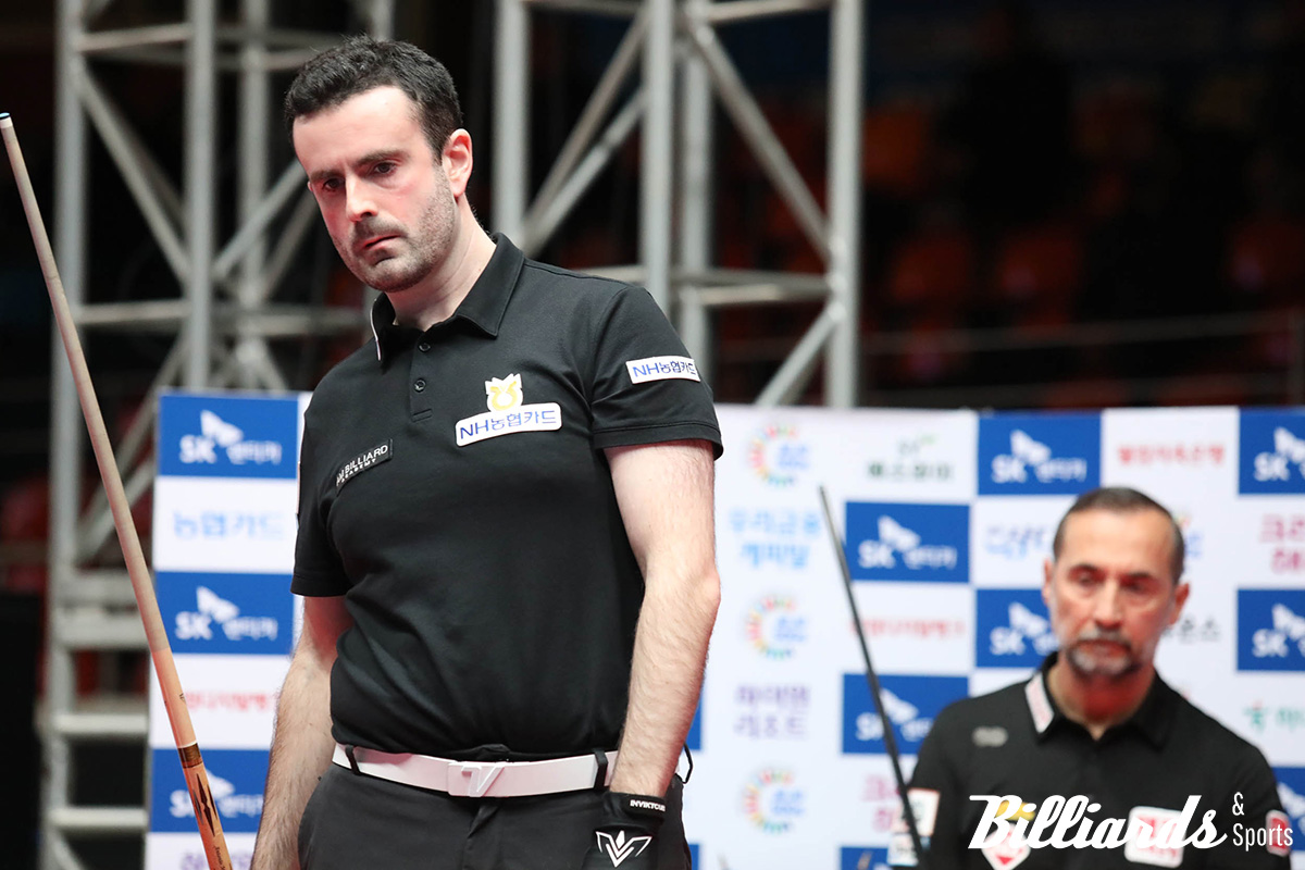 세미 사이그너와 8강전에서 팽팽한 대결을 벌인 안토니오 몬테스