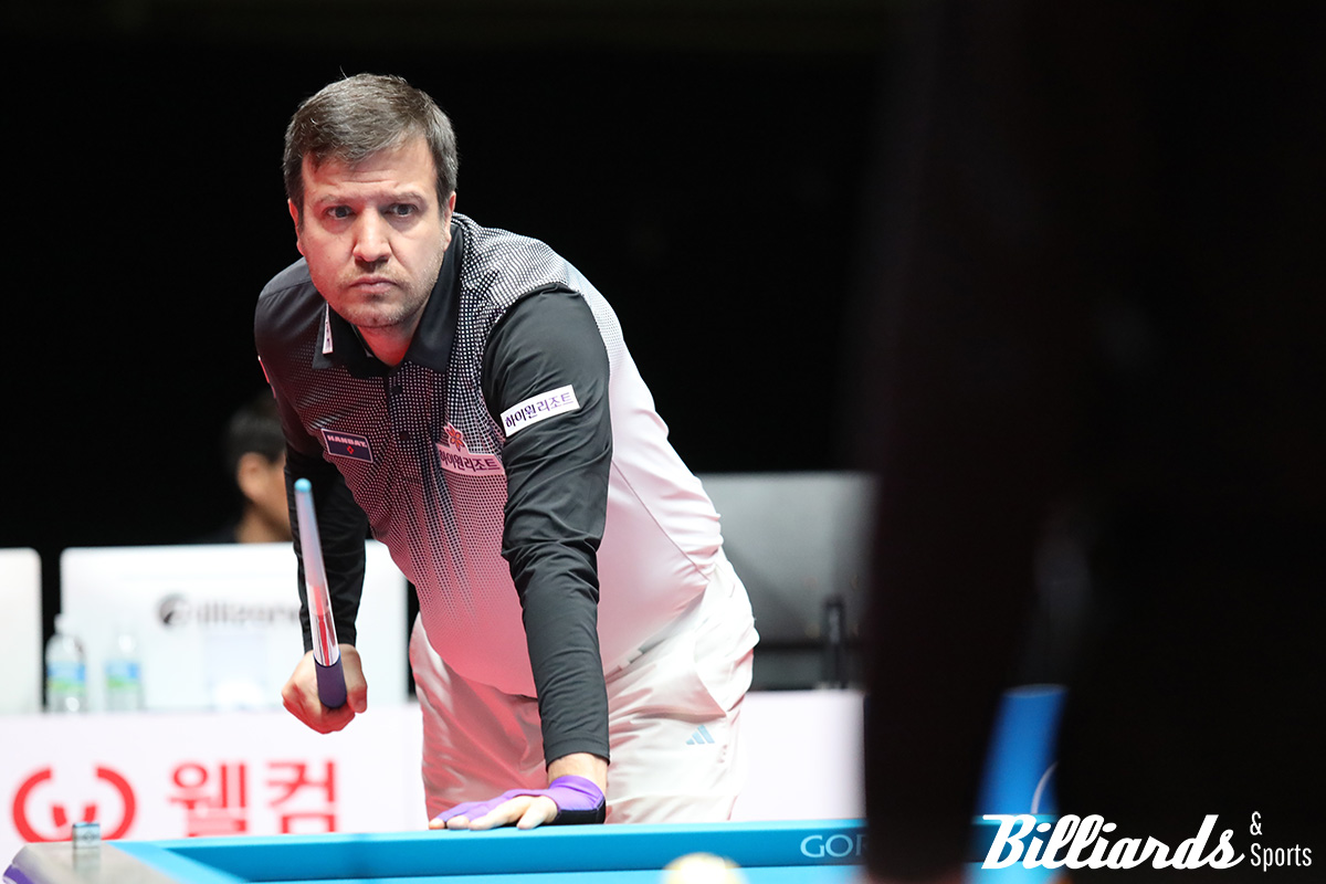 륏피 체네트(하이원리조트)가 이번 PBA 월드챔피언십에서 라운드마다 만난 스페인과 베트남 선수들을 모두 제압하고 마침내 결승에 진출했다.  사진=제주/이용휘 기자