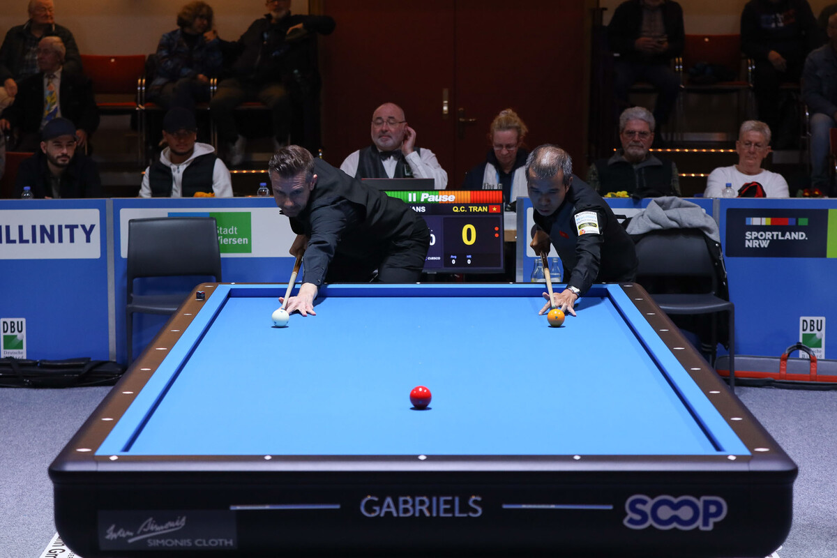 벨기에 대 베트남의 준결승전 뱅킹 장면. 