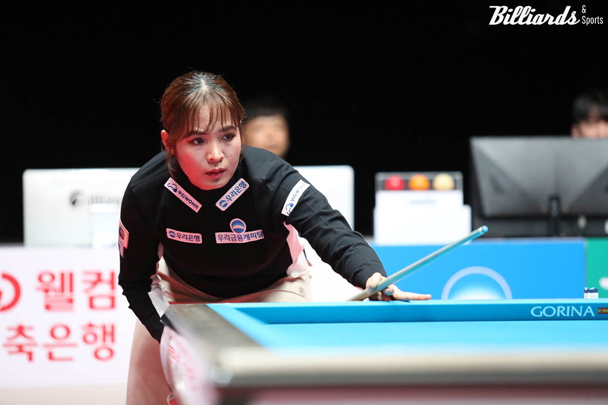 준결승에서 김가영에게 패한 스롱 피아비(우리금융캐피탈).