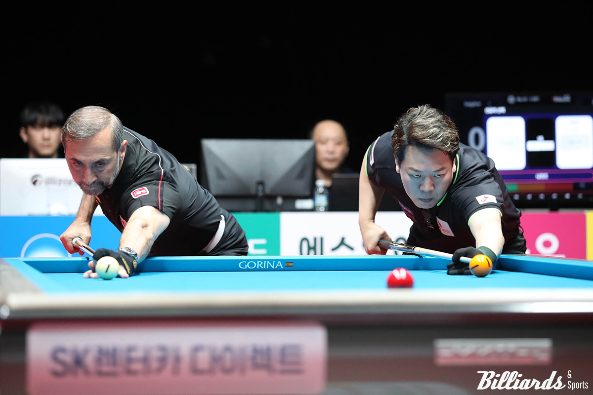 사이그너 대 강동궁의 준결승전 뱅킹 장면.