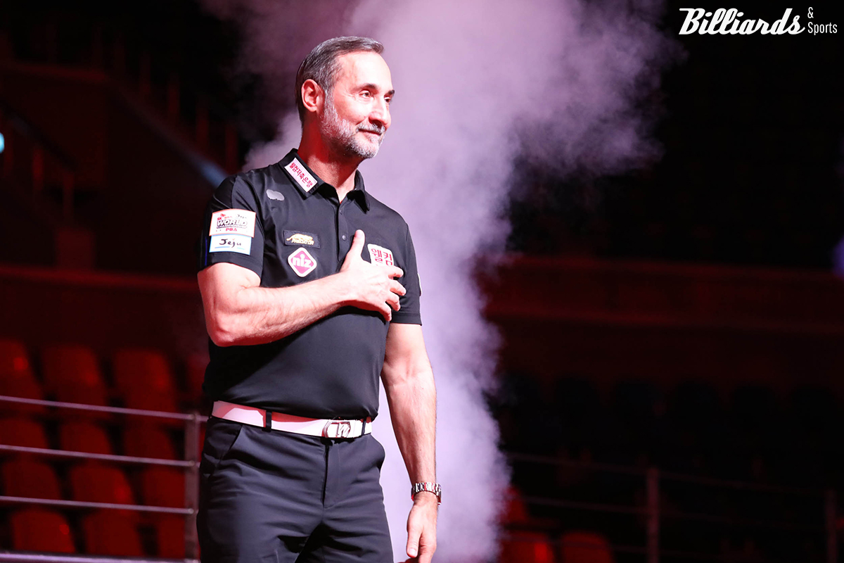 "어린 선수들이 보고 배울 수 있도록 당구를 어필하는 역사의 한 장면이 될 수 있어서 기쁘다"