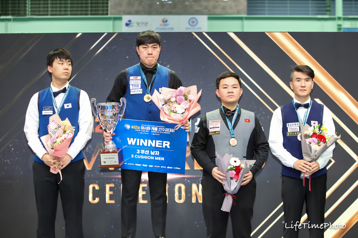 제12회 대회에서는 김준태가 우승을 차지했으며, 김행직이 준우승, 강자인이 공동3위에 오르며 한국이 우세했다. 