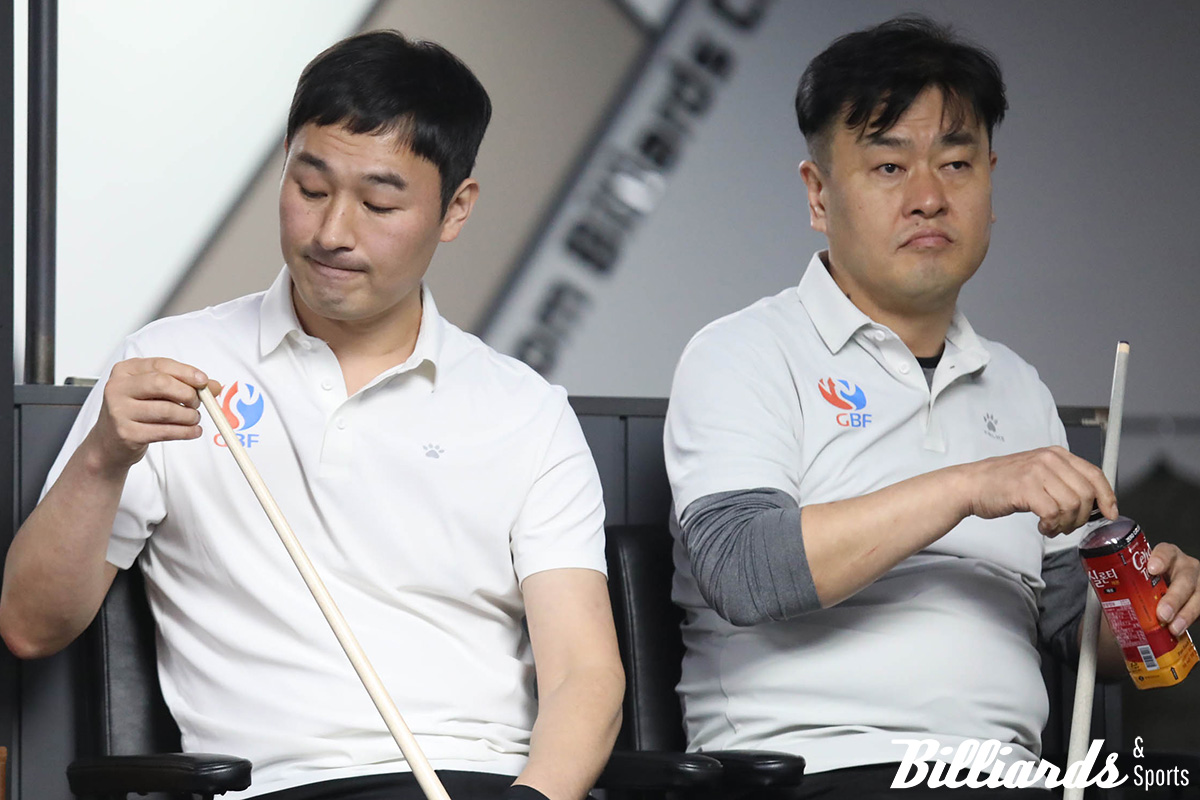 지난 연말 'KBF 디비전리그 클럽팀 챔피언십'에서 우승을 차지한 최완영-황의종.