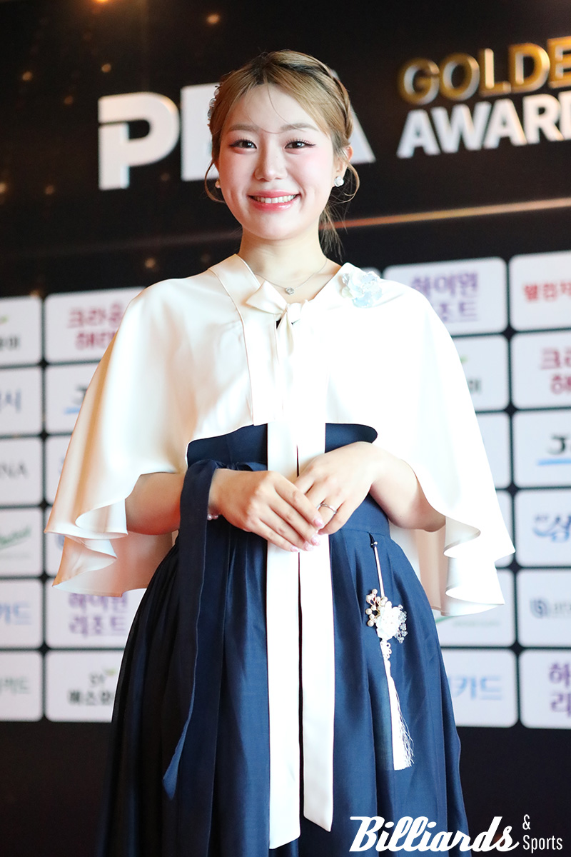 'PBA 골든큐 어워즈 2025'에 참석한 김예은