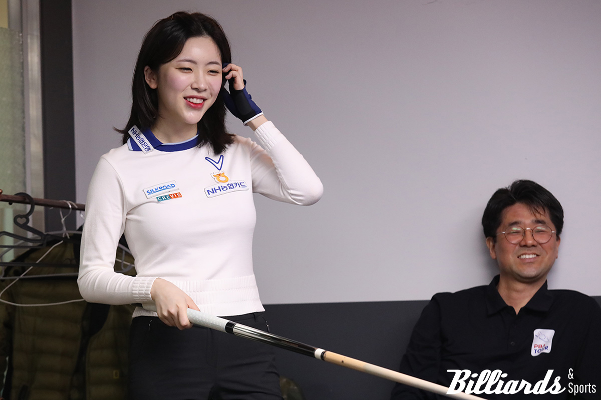 경기 중 다양한 방해 공작에도 즐거워하는 정수빈