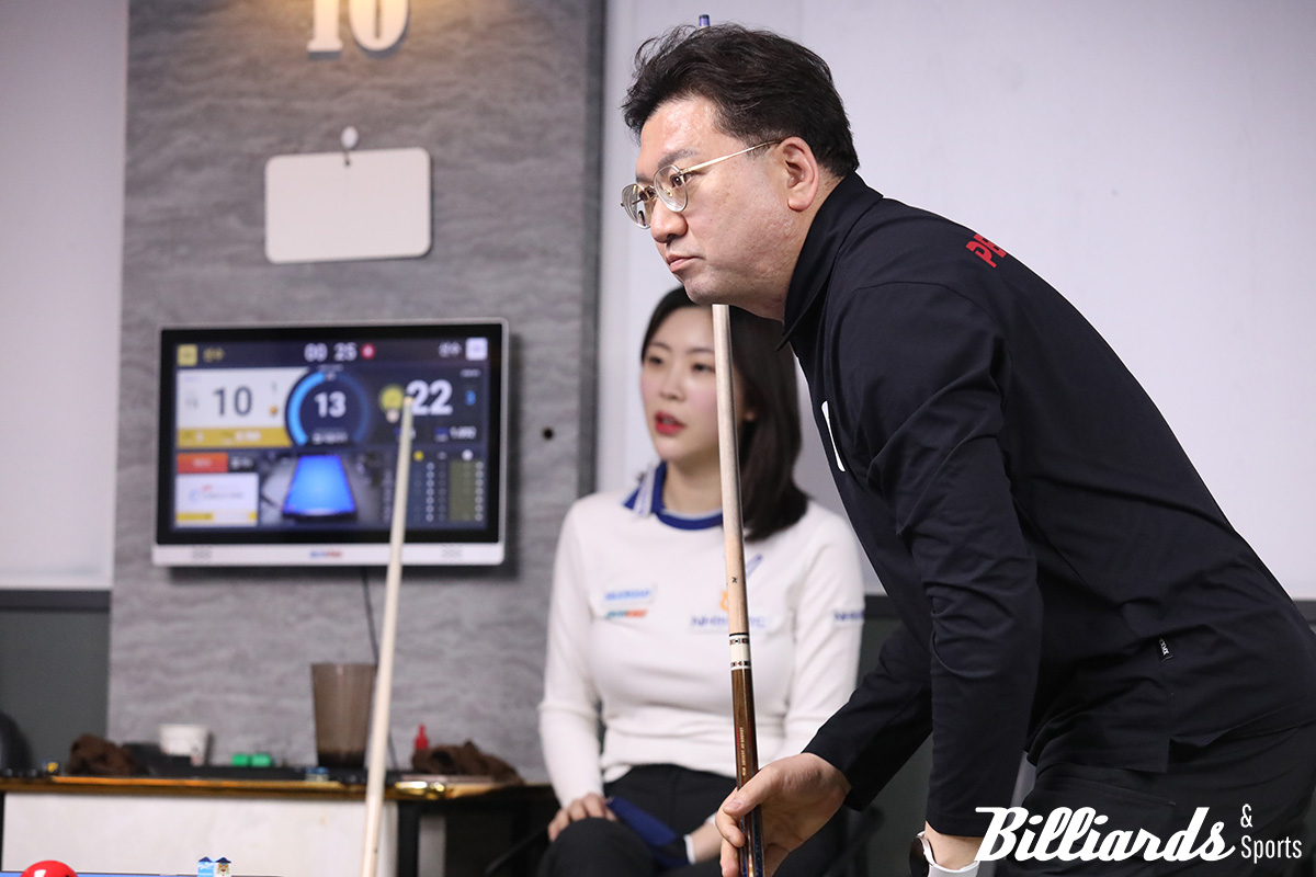 7세트 마지막 주자로 나선 성혁기는 12점을 획득하며 역전의 기회를 노렸다.