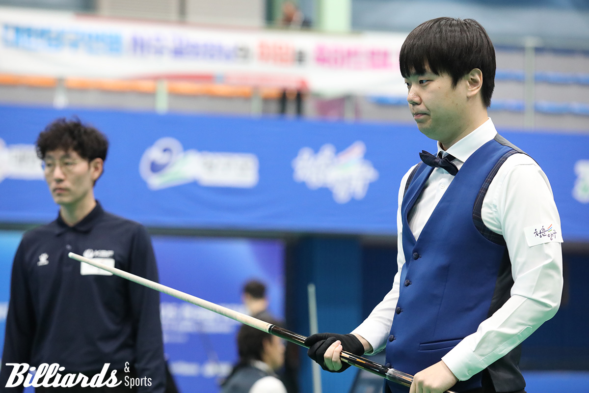 최완영과 결승전 막판까지 치열한 접전을 벌인 김행직(전남-진도군청).