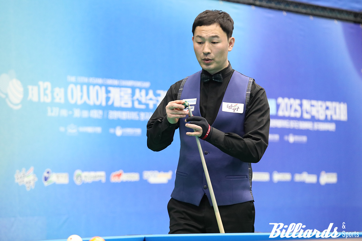 우승을 차지한 최완영