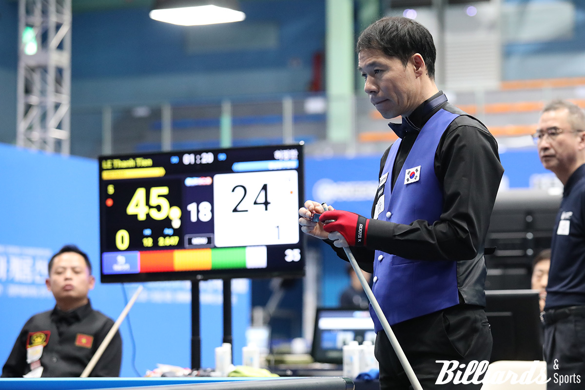 허정한 역시 초반 열세를 뒤집기 위해 끈질긴 추격전을 벌였으나 실패하고 말았다.