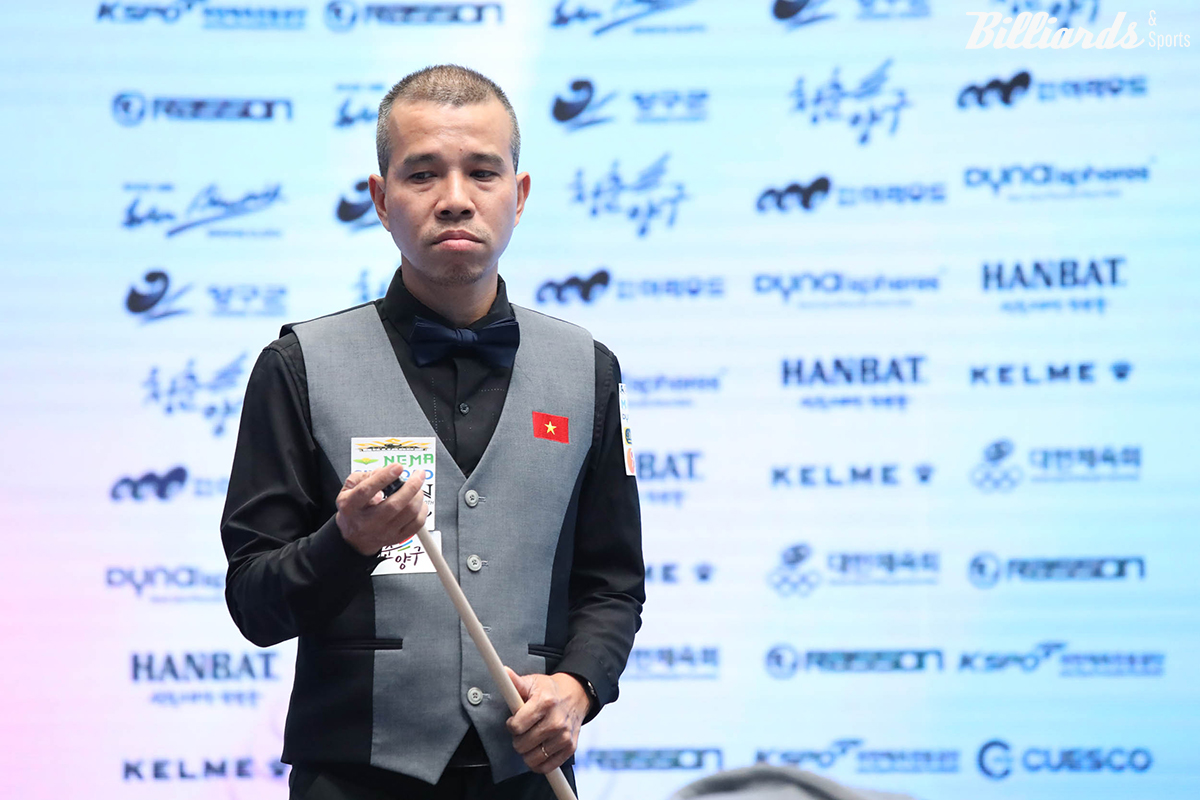 쩐뀌엣찌엔(베트남)은 이번 대회에서 한국의 아시아 왕좌를 가장 위협하는 선수였으나, 준결승에서 김준태의 맹공에 무릎을 꿇었다.