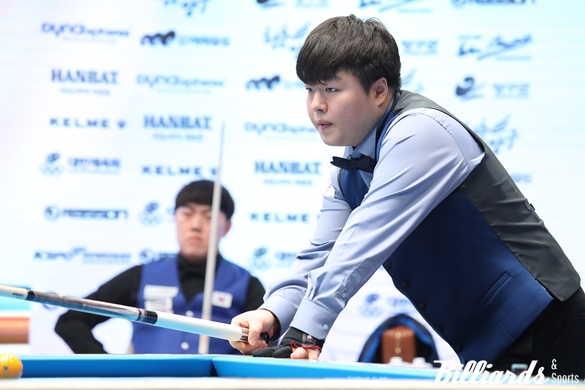 김준태와 결승전 대결을 벌인 조명우.