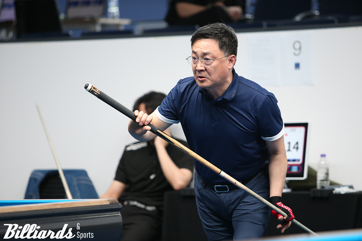 12일 1차전 패자부활전을 통해 PBA 드림투어에 합격한 신임광.