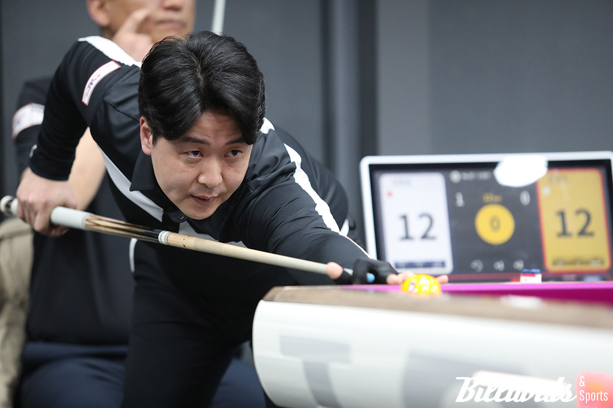 PBA 팀리거 출신 김남수가 두 시즌 만에 1부 복귀에 성공했다. 사진=이용휘 기자 