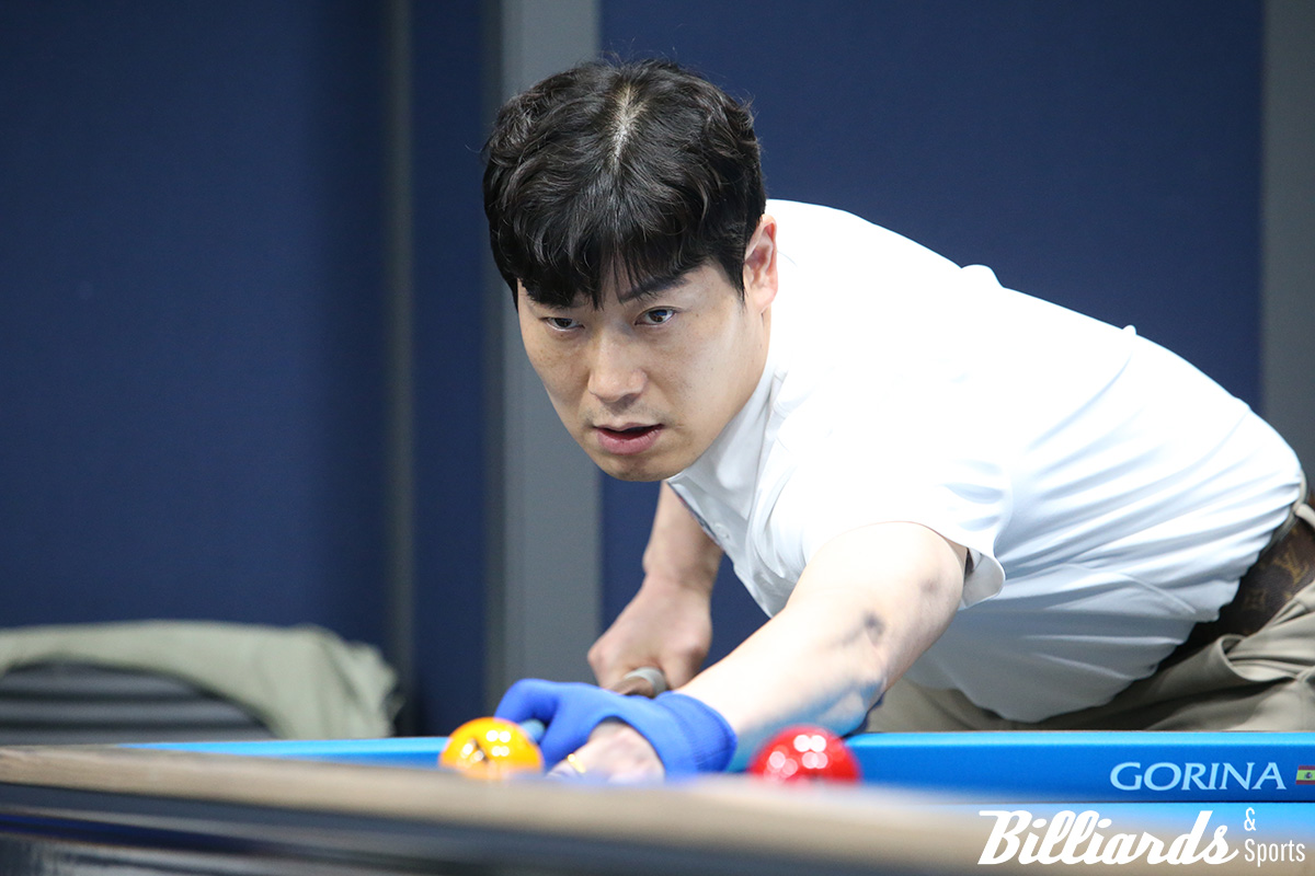 큐스쿨 첫날 1부 잔류에 성공한 노병찬.