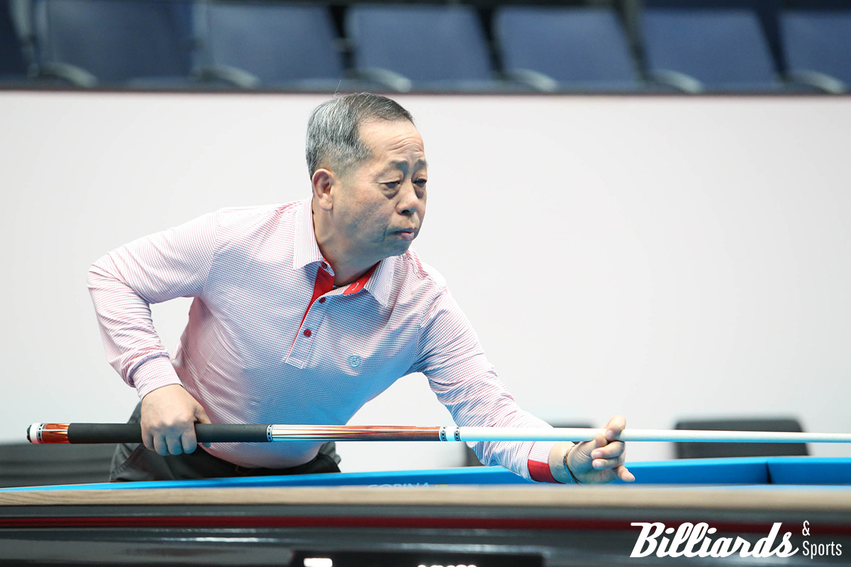 1998년 방콕 아시안게임 3쿠션 동메달리스트 김정규는 프로 데뷔 5개월 만에 1부 투어 입성에 성공했다. 사진=고양/이용휘 기자