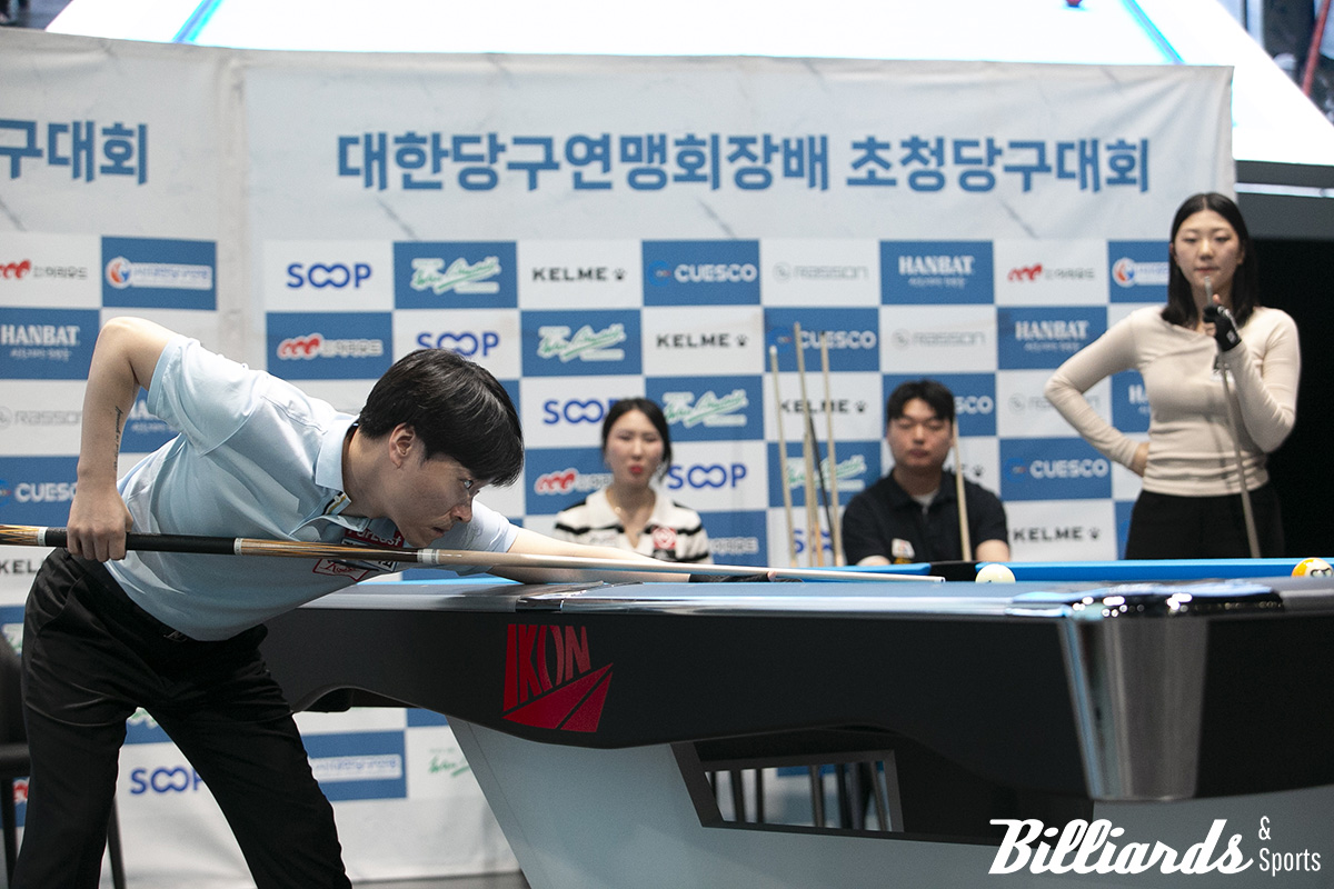 고태영-권보미 대 김수웅-진혜주의 결승전 대결