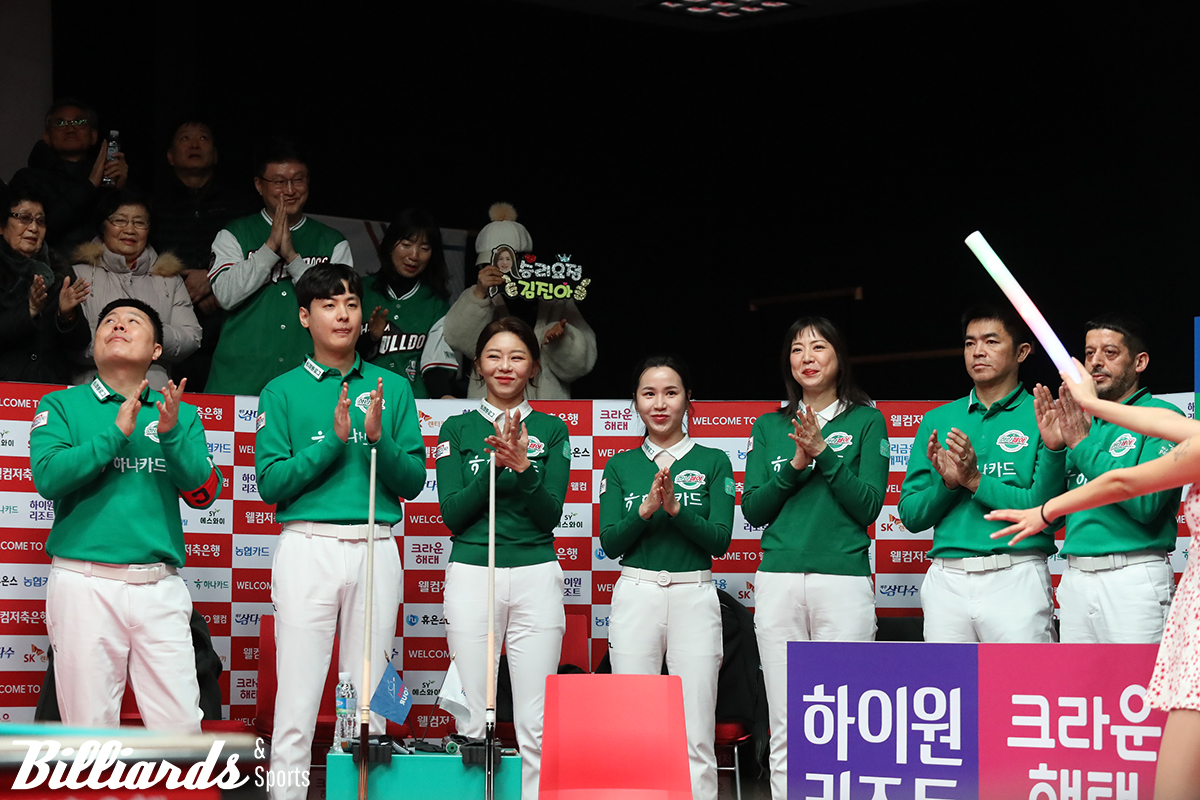 팀원 전원 보호 선수로 묶고 추가 인원 보강 없이 다음 시즌을 준비하는 하나카드.