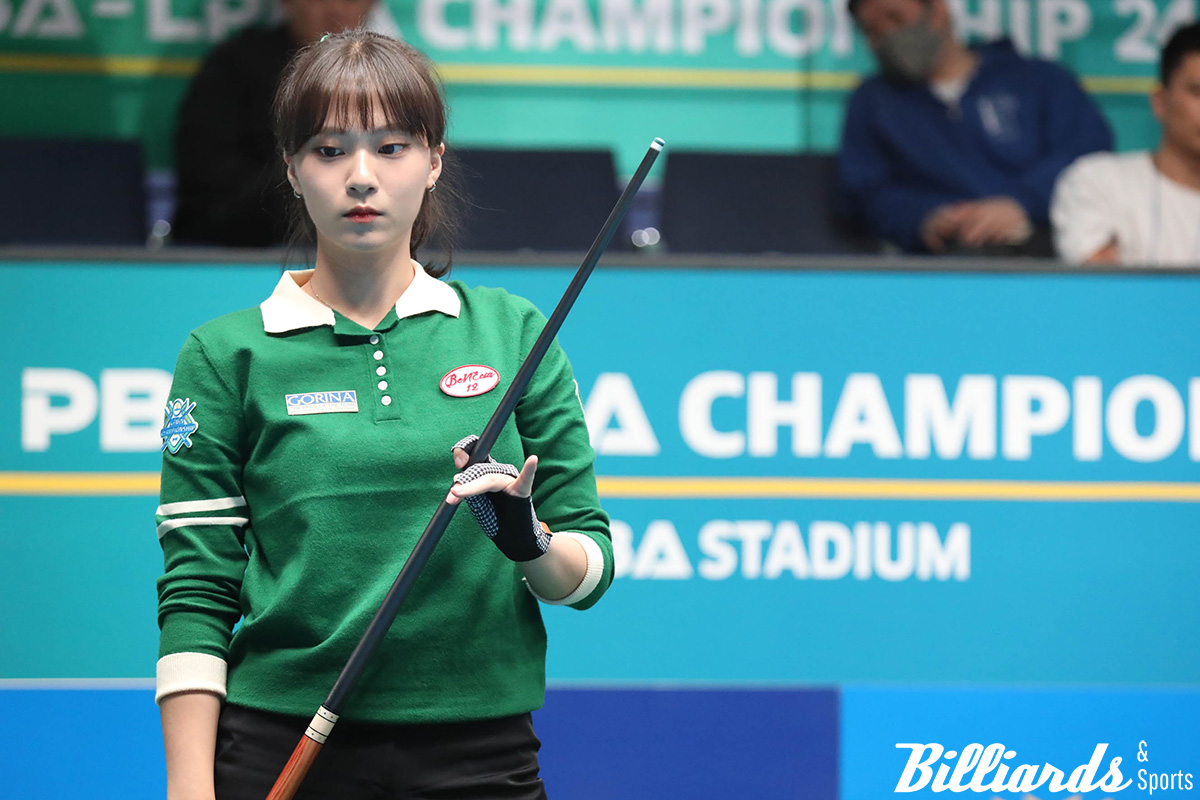 하림의 일곱 번째 선수로 지명된 정보윤.  사진=빌리어즈앤스포츠 DB