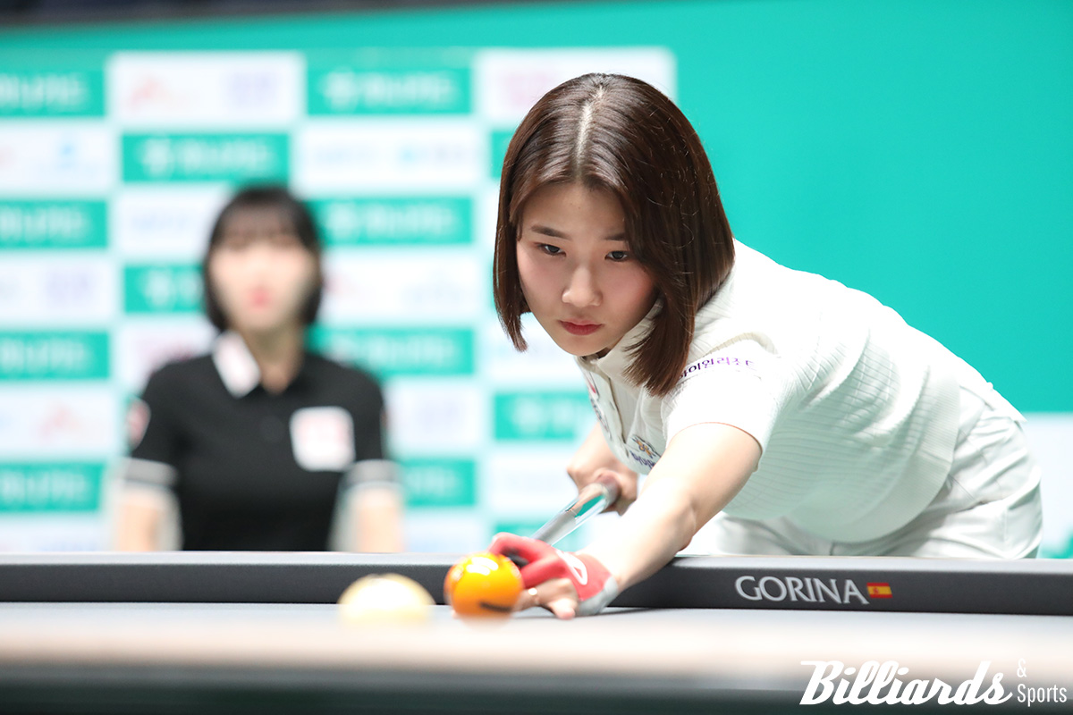 하이원리조트에서 방출된 '2001년생' 용현지는 웰컴저축은행 유니폼을 입고 차기 시즌도 PBA 팀리그에서 뛴다.