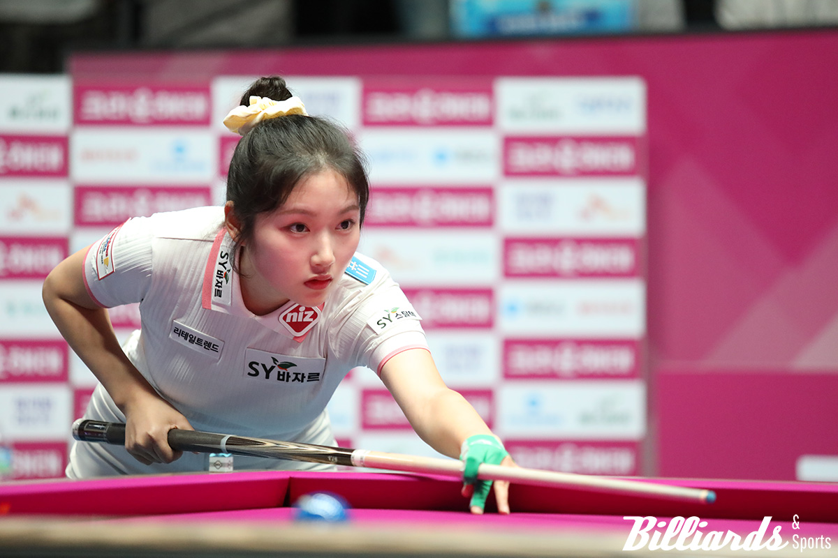 PBA 팀리그에서 활약 중인 '2001년생' 한지은.