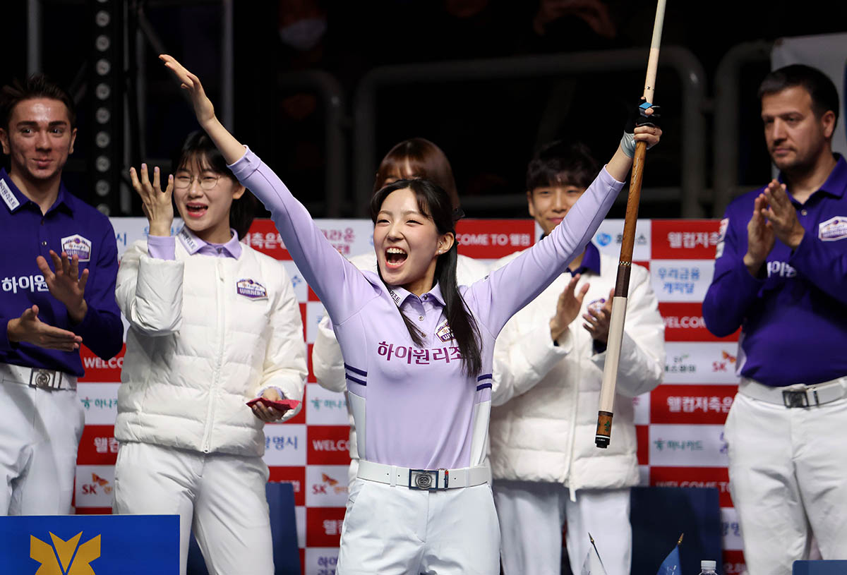 하이원리조트가 전지우를 추가 영입했다. 이로써 전지우는 한 시즌 더 하이원리조트의 유니폼을 입을 수 있게 됐다. 사진=PBA 제공