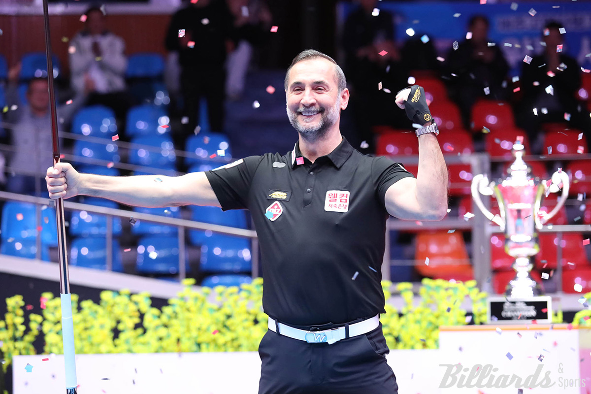 '환갑의 챔피언' 세미 사이그너. 