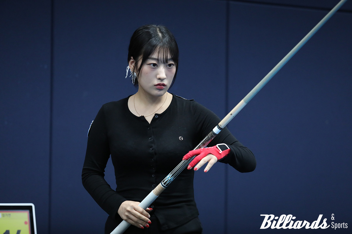 끈질긴 추격으로 20:20 동점을 만든 장가연.