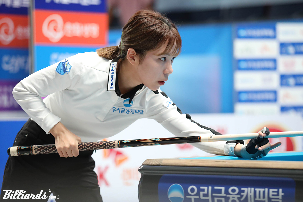 64강에서 이지은을 꺾고 32강에 올라온 김민영(우리금융캐피탈).