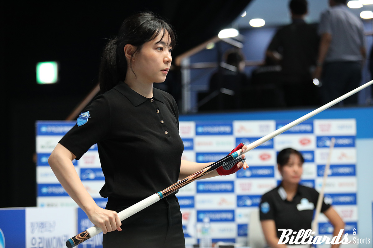 스롱과 64강 대결 중인 강승현.