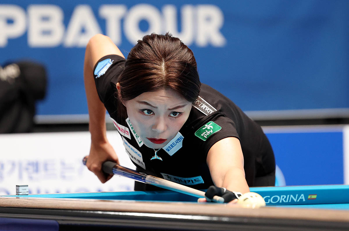 애버리지 1.7대로 새 시즌 순항을 시작한 김가영. 사진=PBA 제공