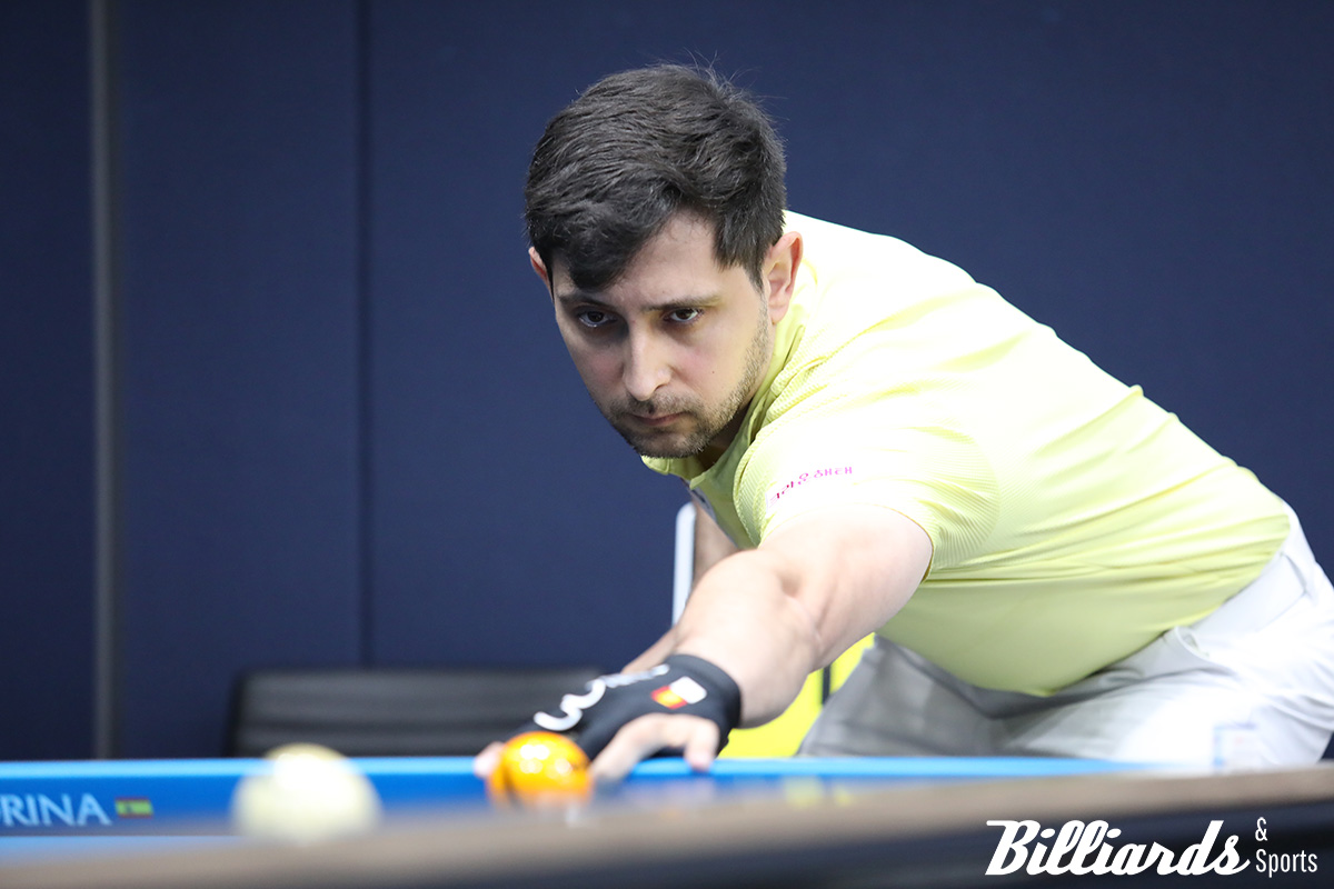 세트스코어 3-1로 승리하고 무난히 64강 진출에 성공한 다비드 마르티네스.