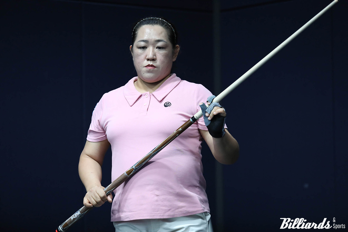 32강전에서 응우옌호앙옌니에게 패한 오지연.